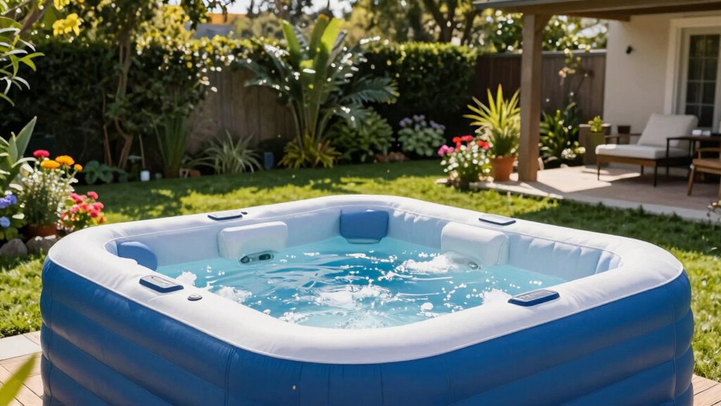 hot tub size features durability