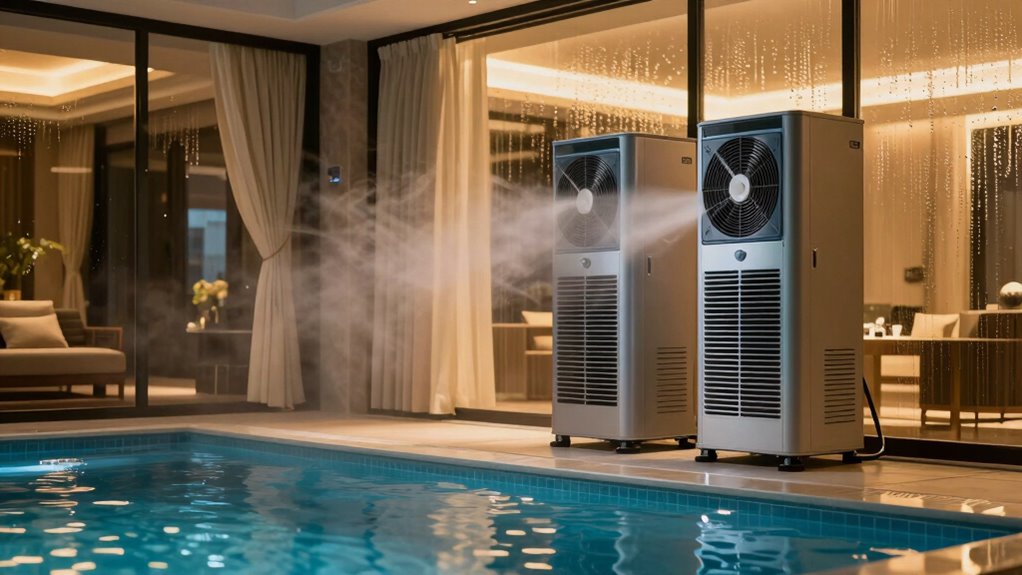 indoor pool humidity control