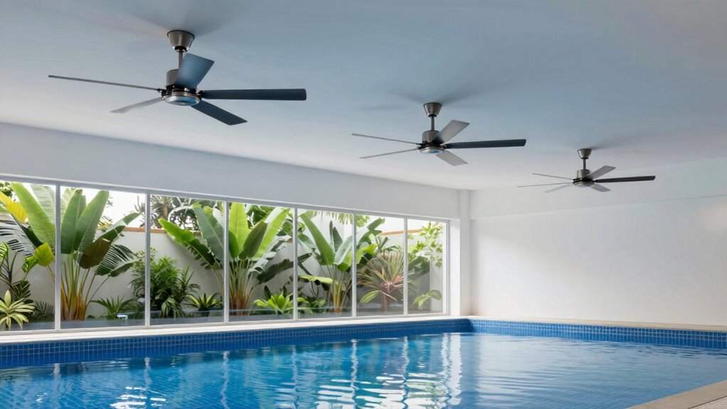 indoor pool room ventilation fans