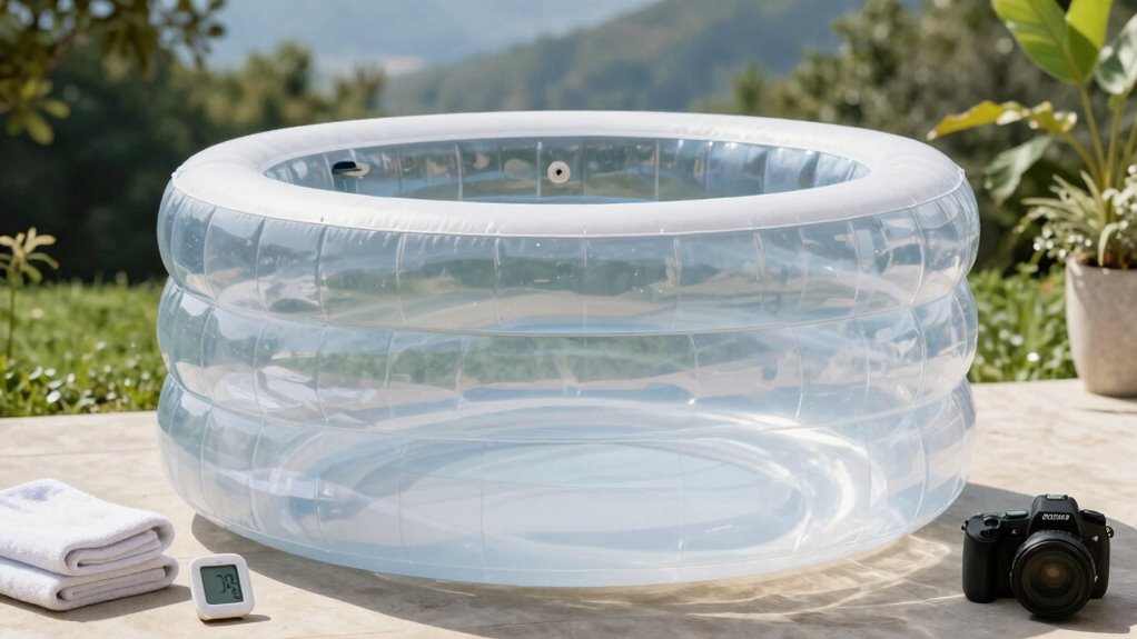 inflatable tub size durability