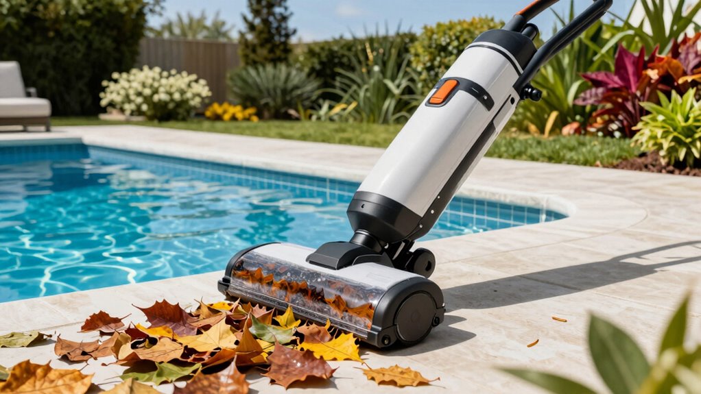 leaf vacuum mulcher features