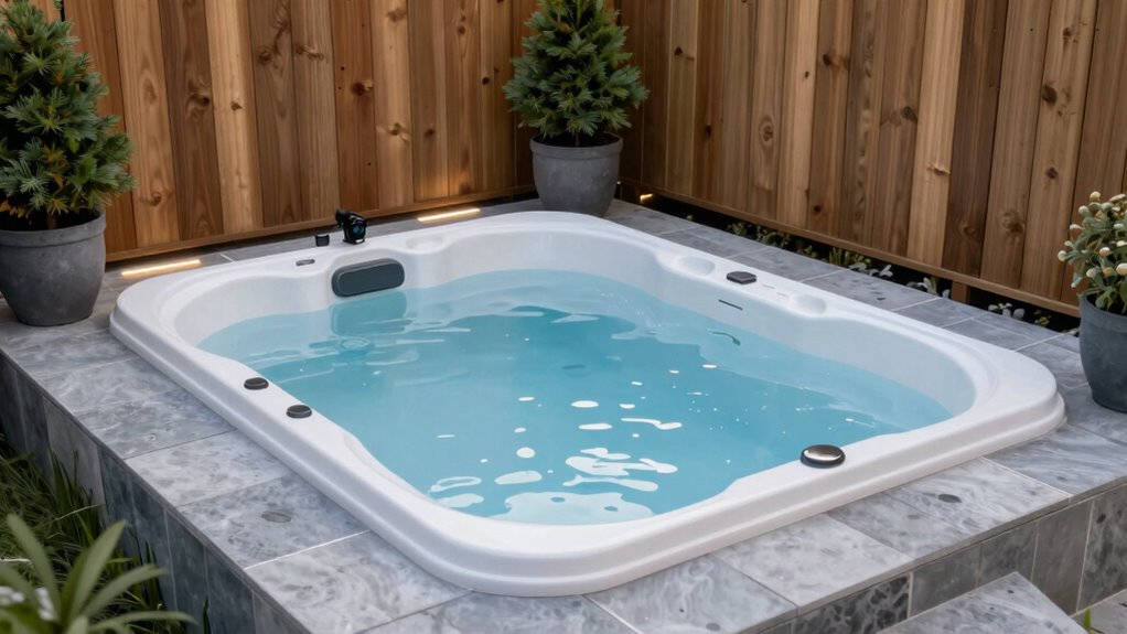 luxurious small yard retreat