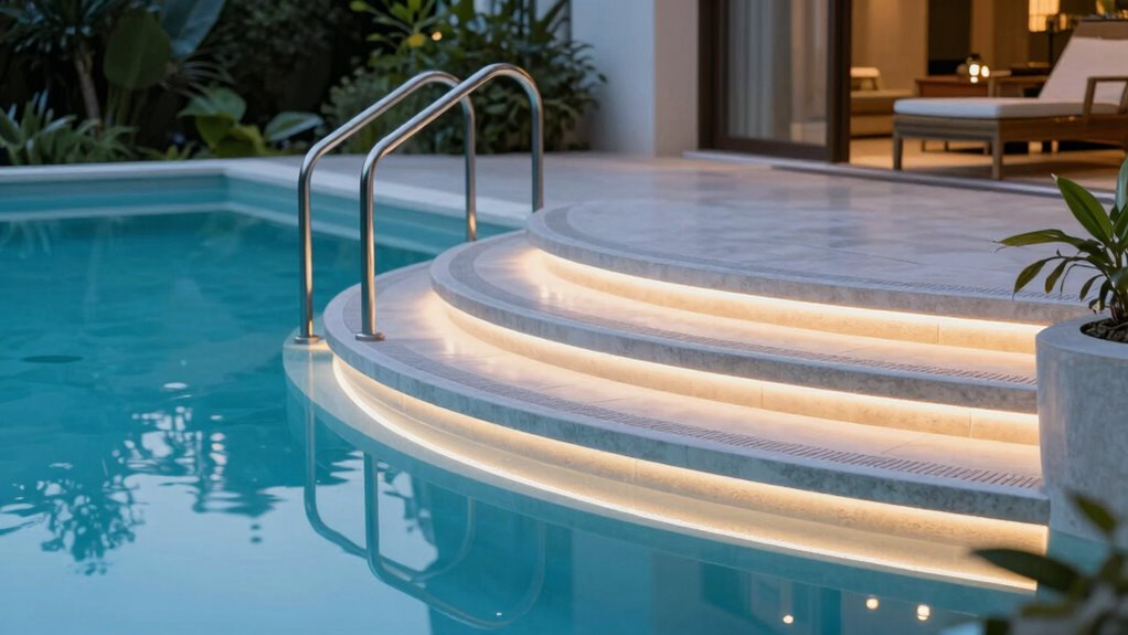 luxury safety pool entries