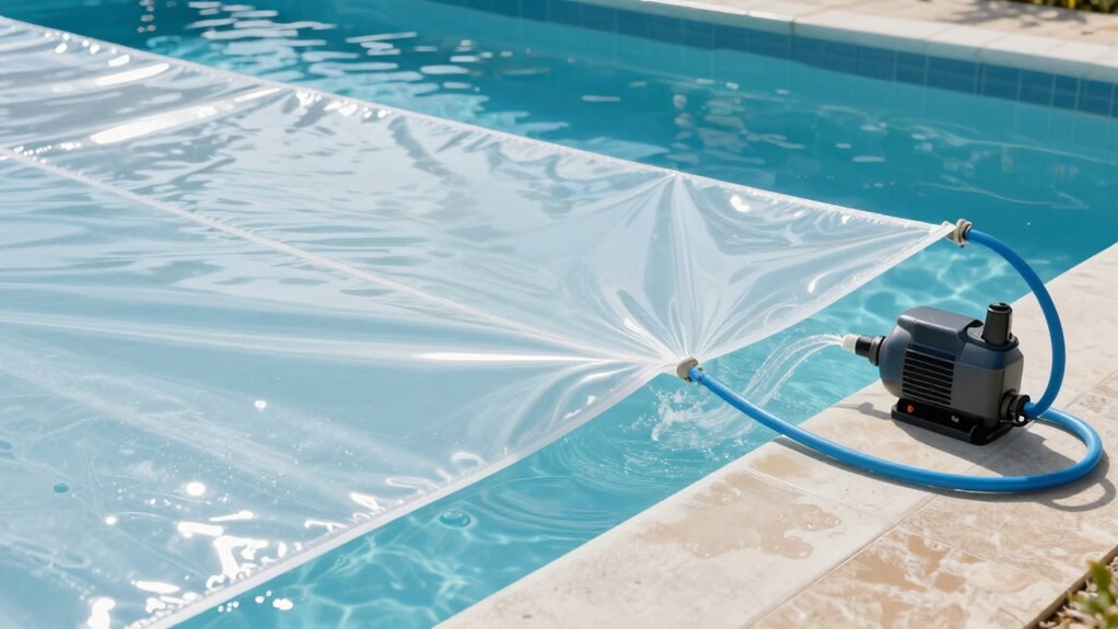 maintain cover and pump