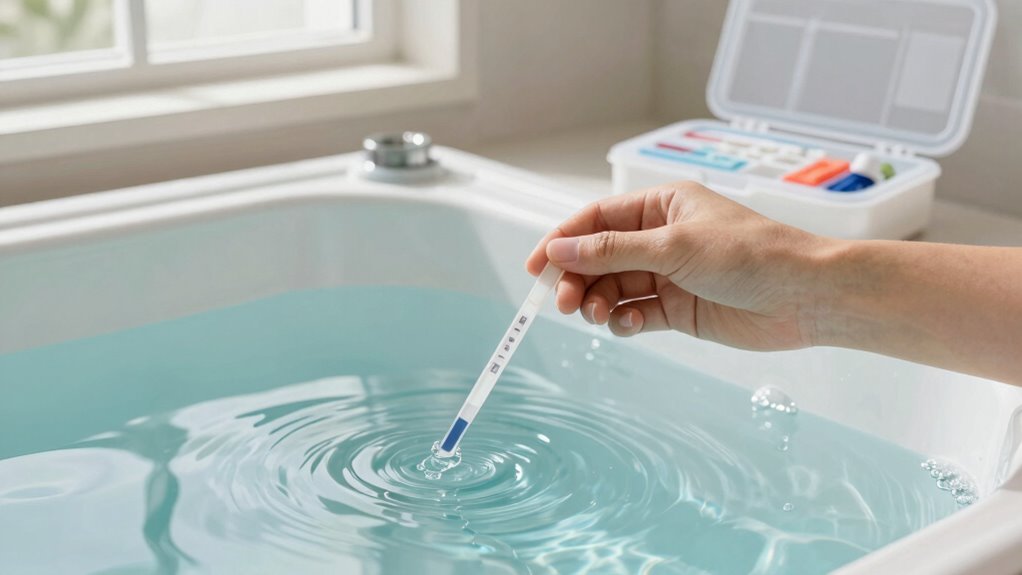 maintain water chemistry balance