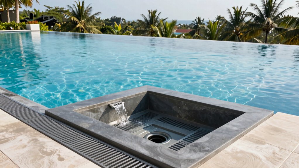maintains water level stability
