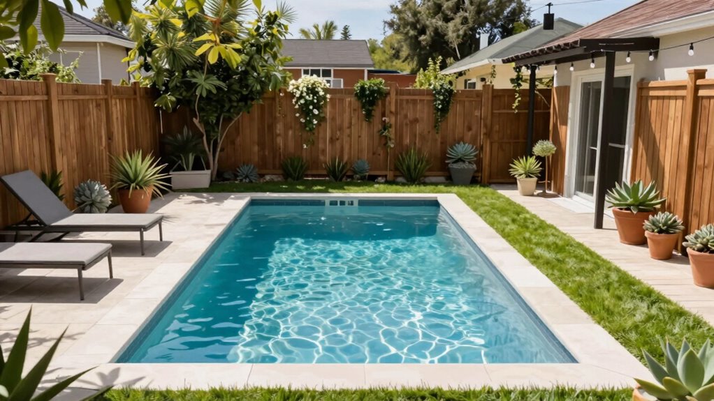 maximize small yard space