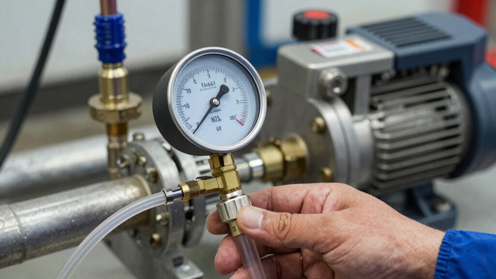 measure pump system head