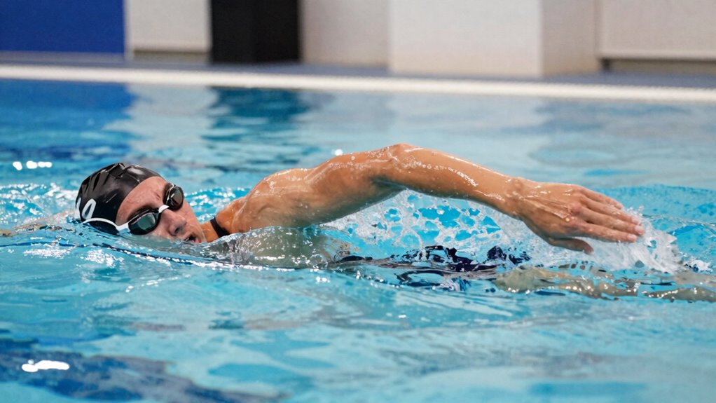 optimize swimming technique consistency