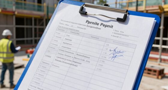permit and inspection checklist