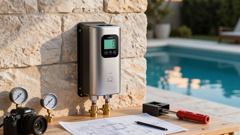 pool heater size questions