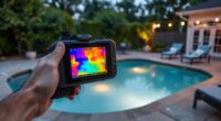 pool leak detection cameras