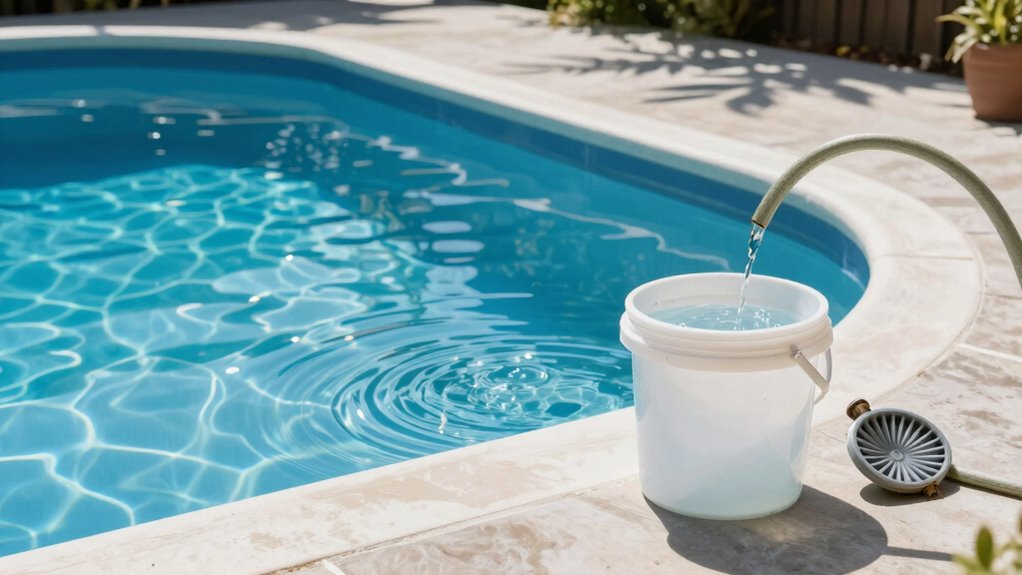 pool leak detection steps