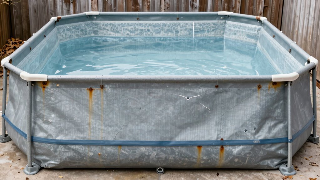 pool material deterioration risks