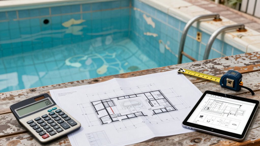 pool modernization budget planning