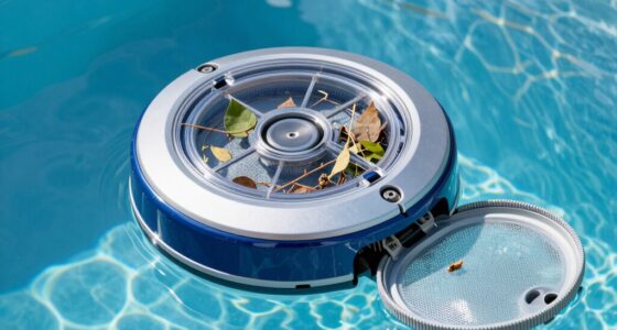 pool robot debris capture options