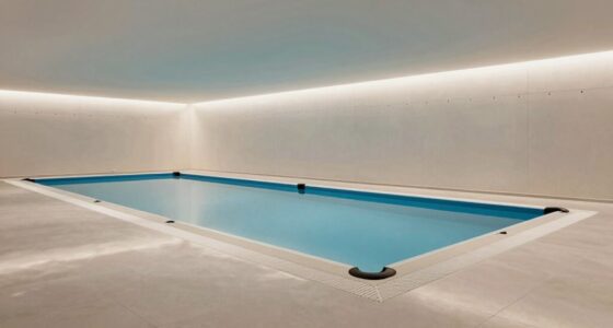 pool room clearance requirements