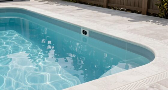 pool wall flip features