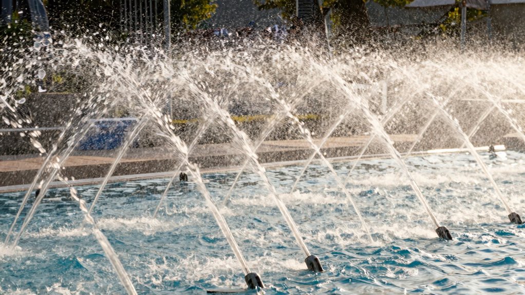pool water features enhancement