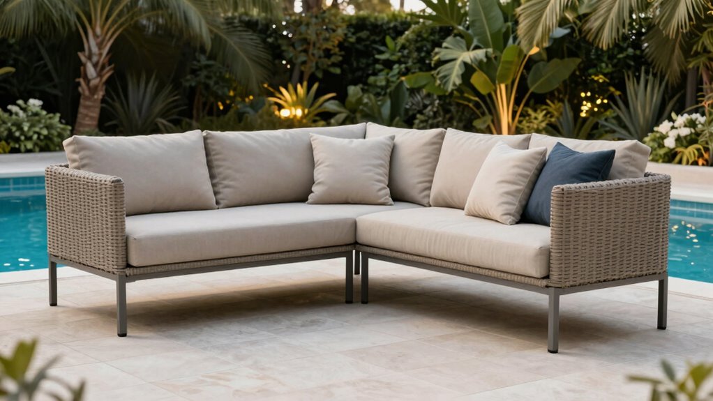 poolside comfort and durability