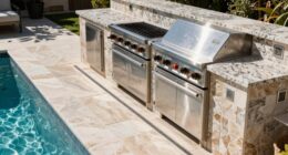 poolside outdoor kitchen safety