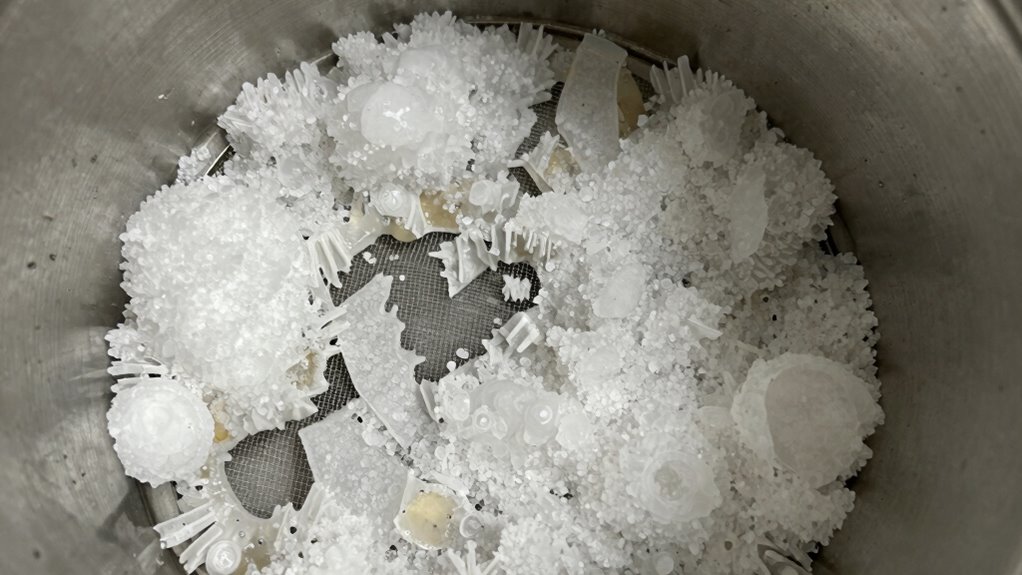 prevent calcium buildup through maintenance