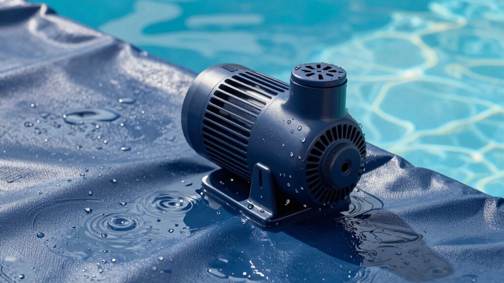 prevents water ponding safely