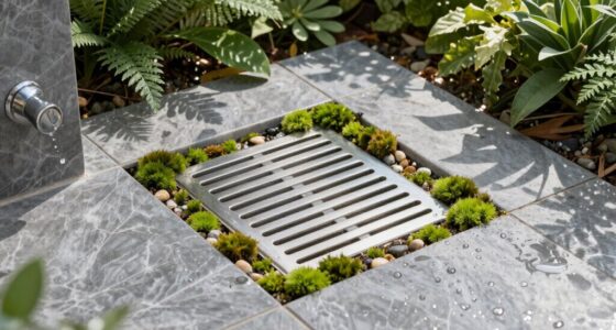 proper outdoor drainage system