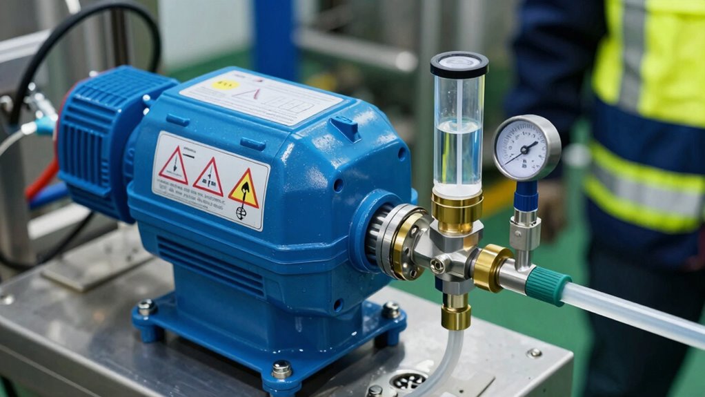 proper pump calibration and maintenance