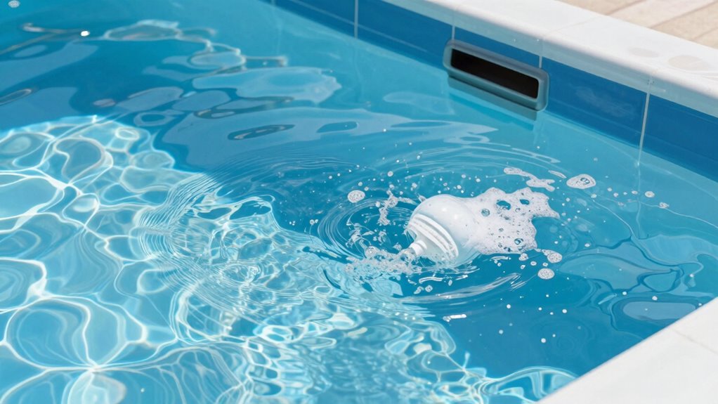 proper sanitizer and water balance