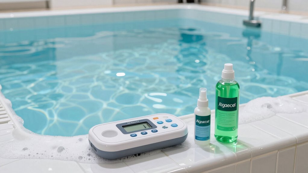 proper shock and algaecide usage
