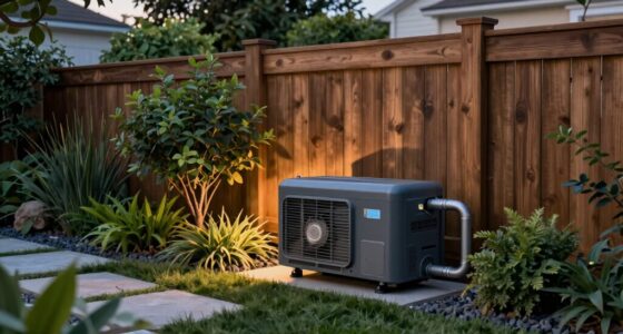 pump and heater noise mitigation