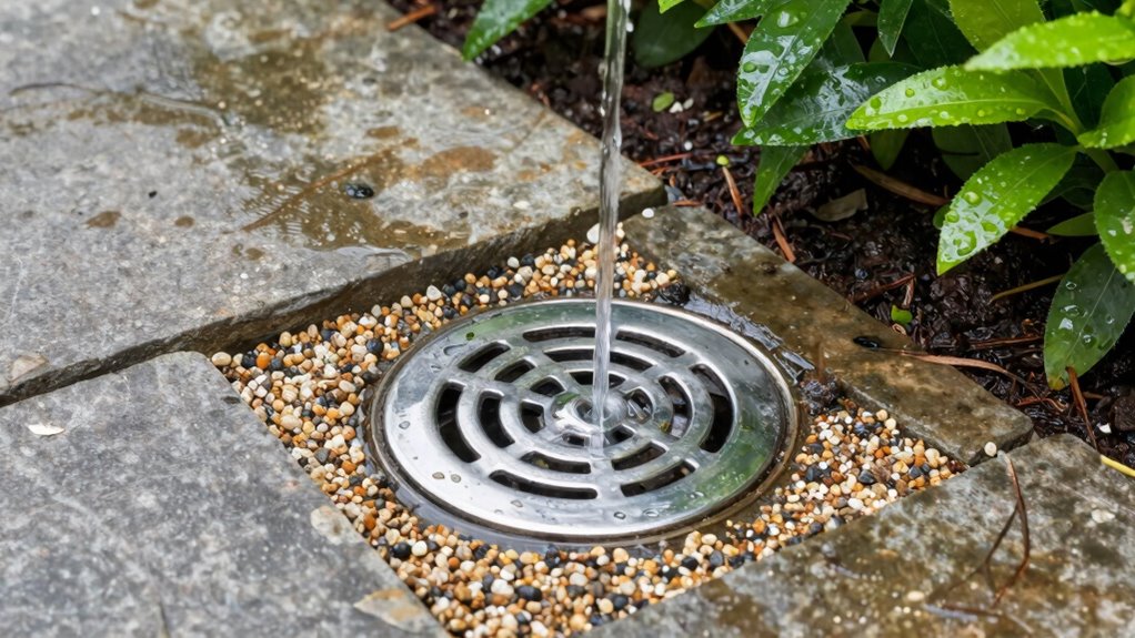 regular outdoor drain maintenance