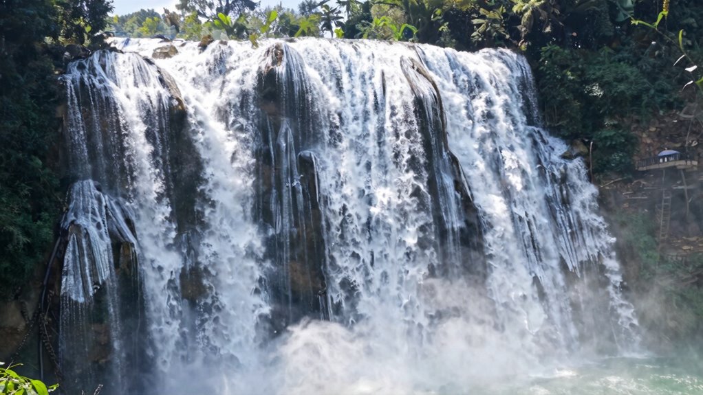 safety precautions during waterfall visit