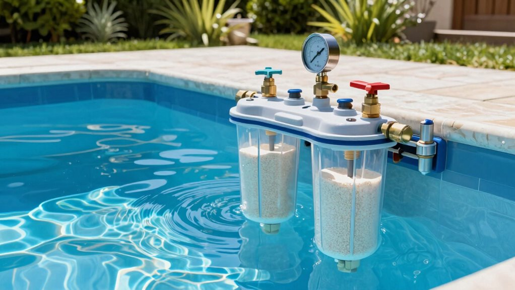 sand filter backwash timing