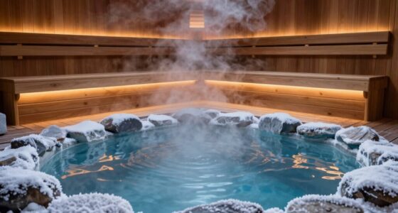 sauna cold plunge timing