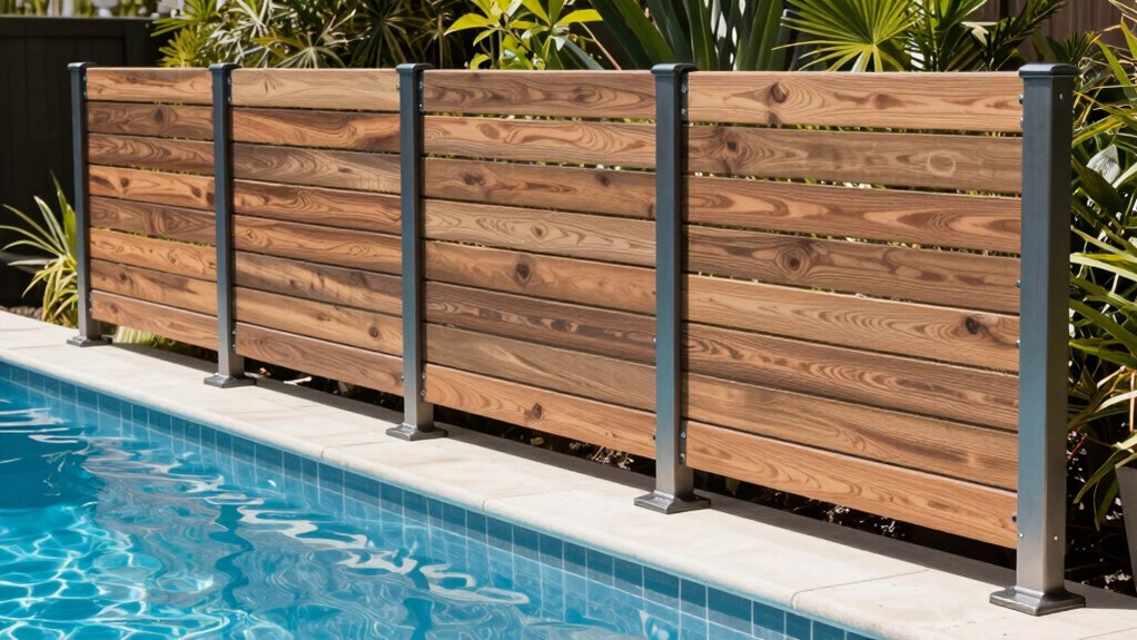 secure durable privacy screen installation