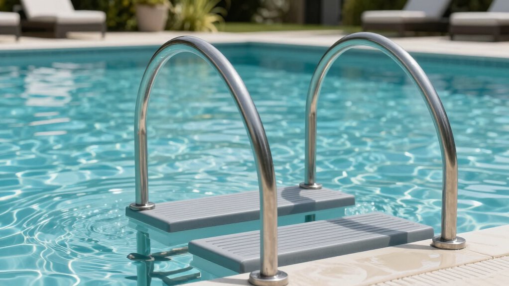 selecting stylish safe pool entry