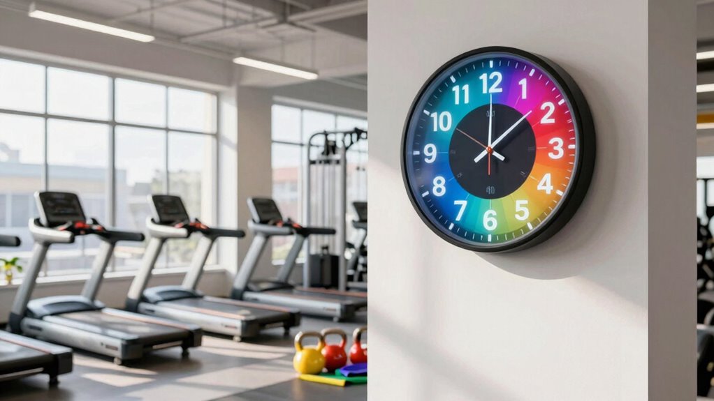 set pace clock settings