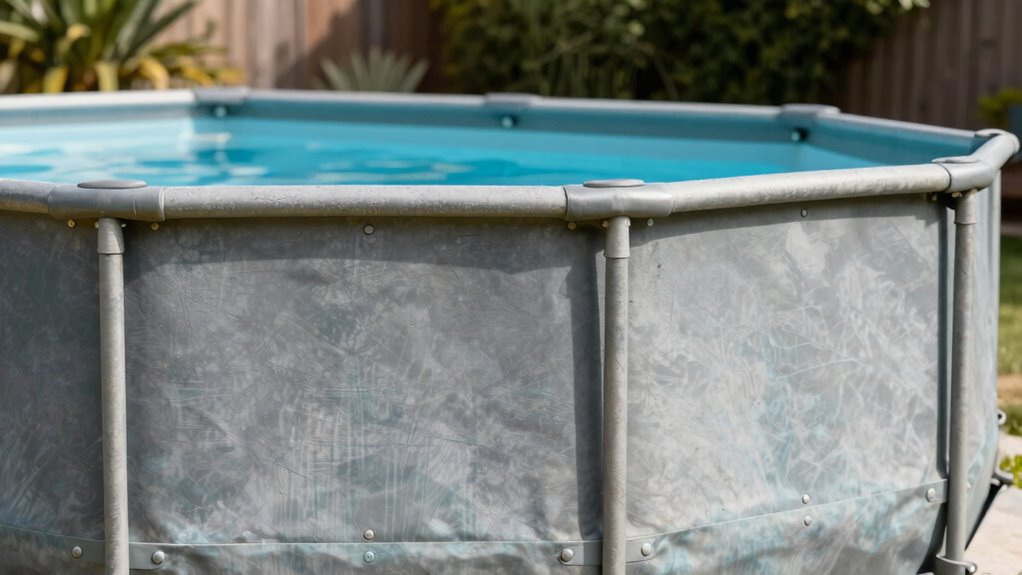 steel offers durability resin resists corrosion