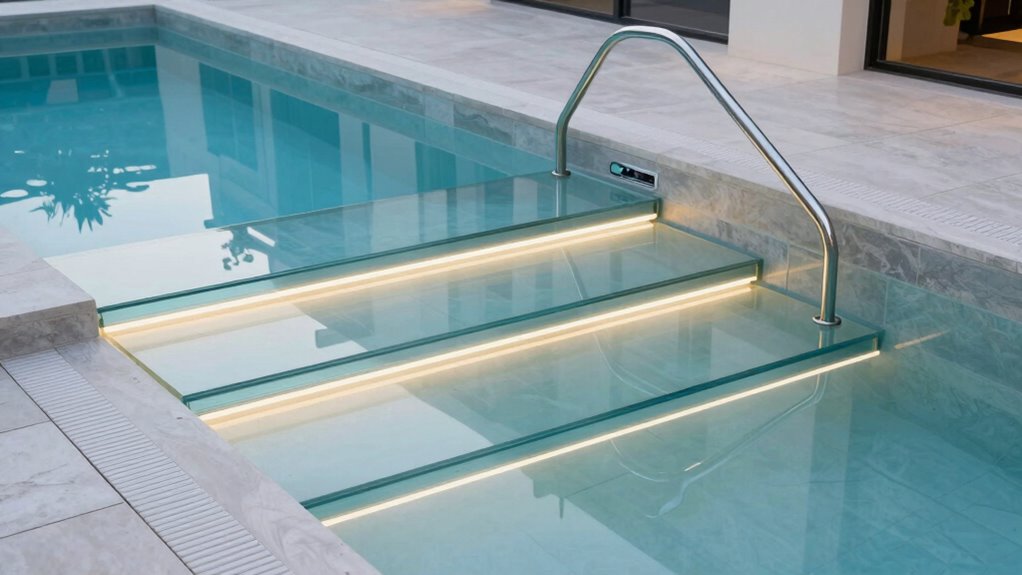 stylish safe pool entrances