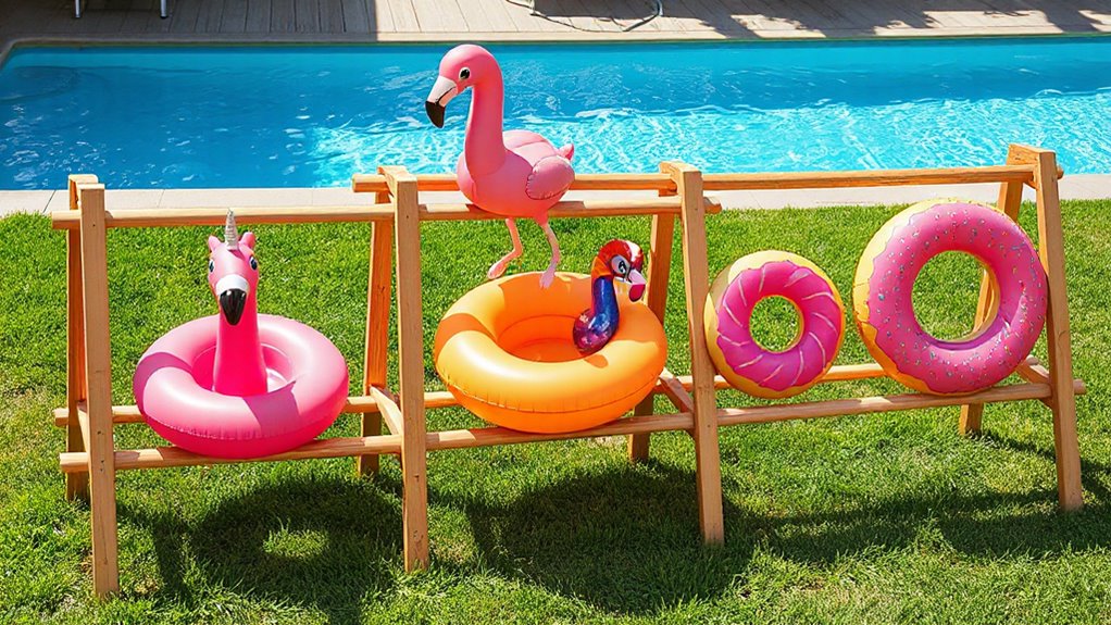 top 14 pool float racks