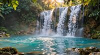 top 15 pool waterfall designs