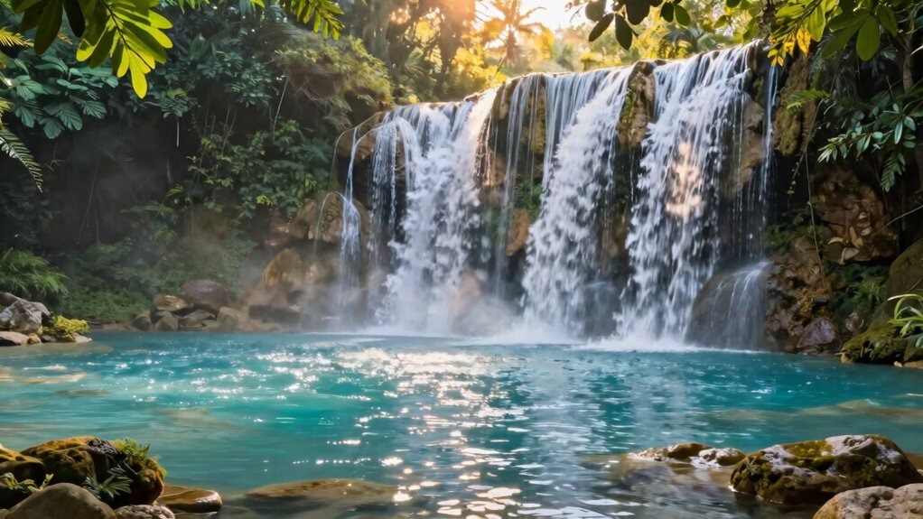 top 15 pool waterfall designs