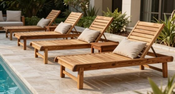 top 15 poolside teak loungers