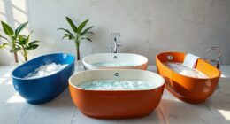 top 3 contrast tub sets