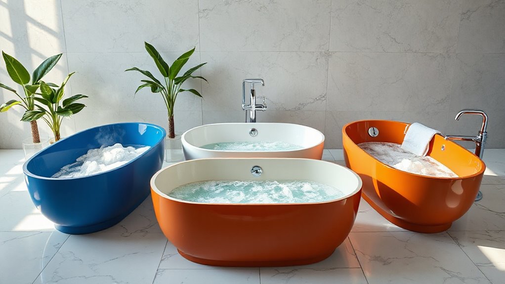 top 3 contrast tub sets