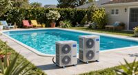 top above ground pool heaters