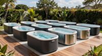 top backyard cold plunge tubs