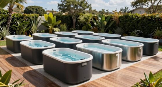 top backyard cold plunge tubs